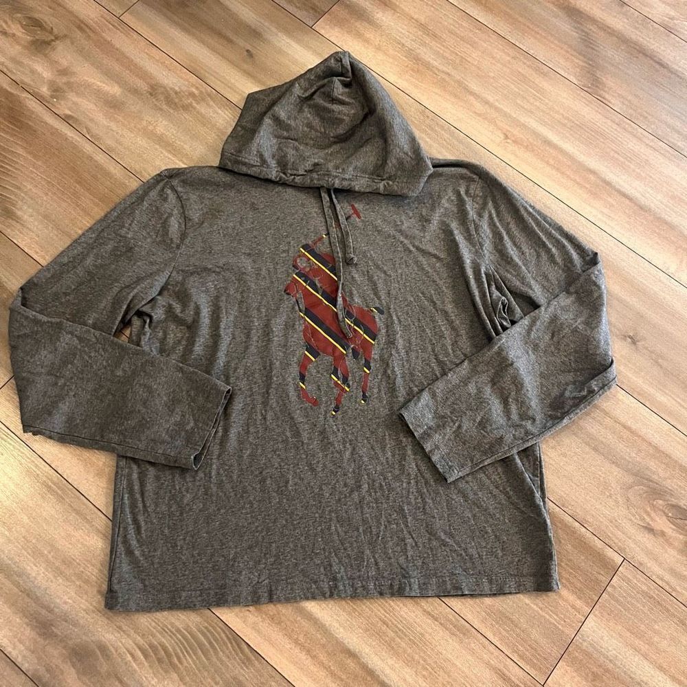 Polo Ralph‎ Lauren Grey Casual Pullover Men Large